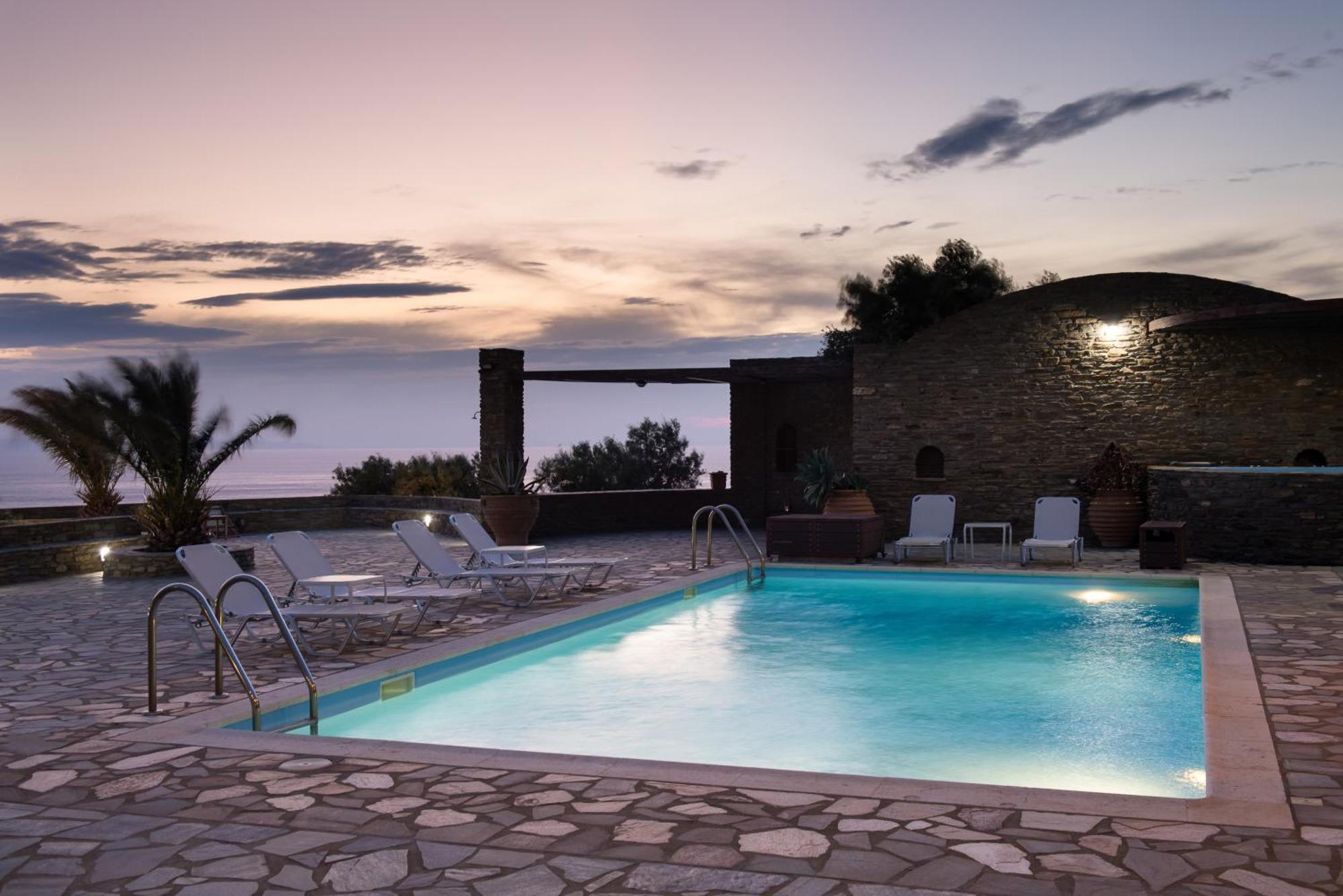 Andros Serenity Retreat - Adults Only Episkopion  エクステリア 写真